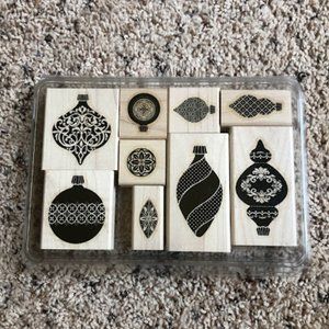 Holiday Ornaments Stamps and Coordinating Dies from Stampin Up